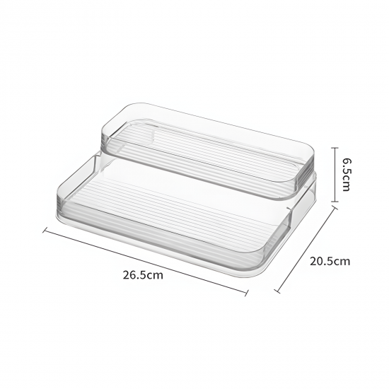 Plastic Organizer 2 Layers